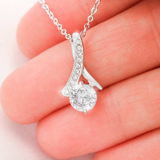 To My Granddaughter-Alluring Beauty Necklace
