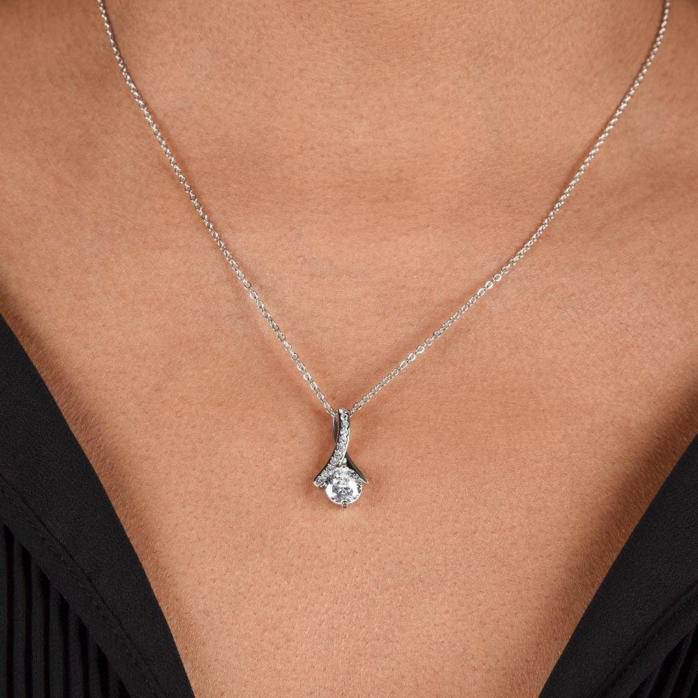 To My Granddaughter-Alluring Beauty Necklace