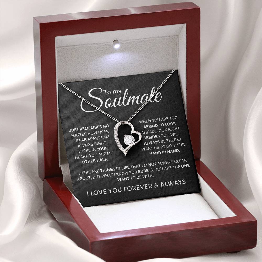 To My Soulmate-Forever Love Necklace