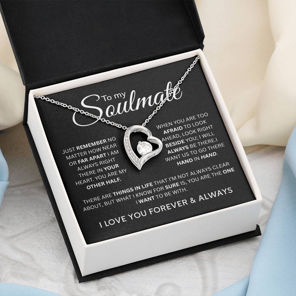 To My Soulmate-Forever Love Necklace