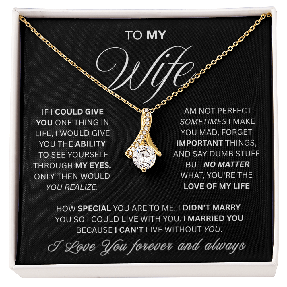 To My Beautiful Wife-Alluring Beauty