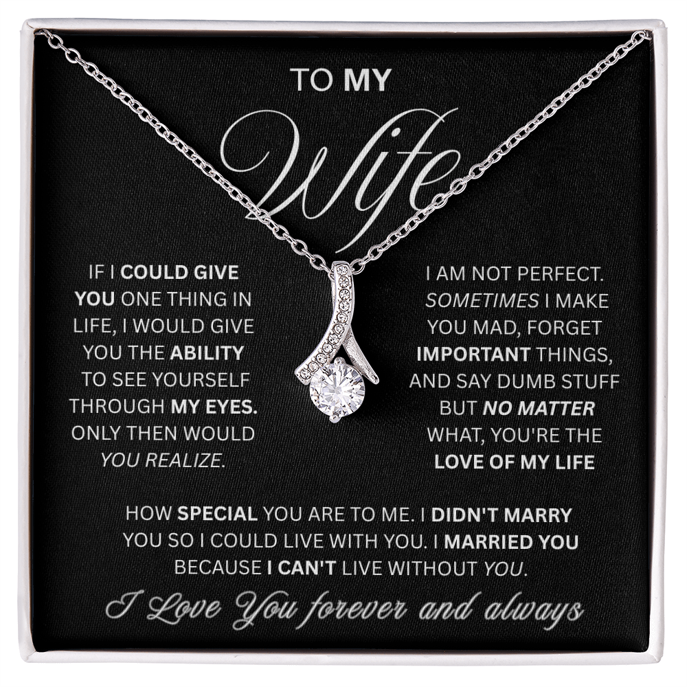 To My Beautiful Wife-Alluring Beauty